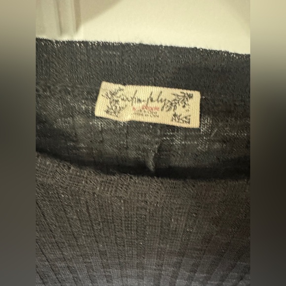 Intimately Free People Black Aura Layering Top - Picture 3 of 5